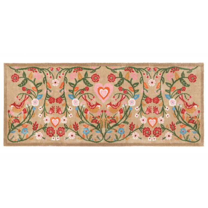 Hug Rug Garden Lovebirds - handmade