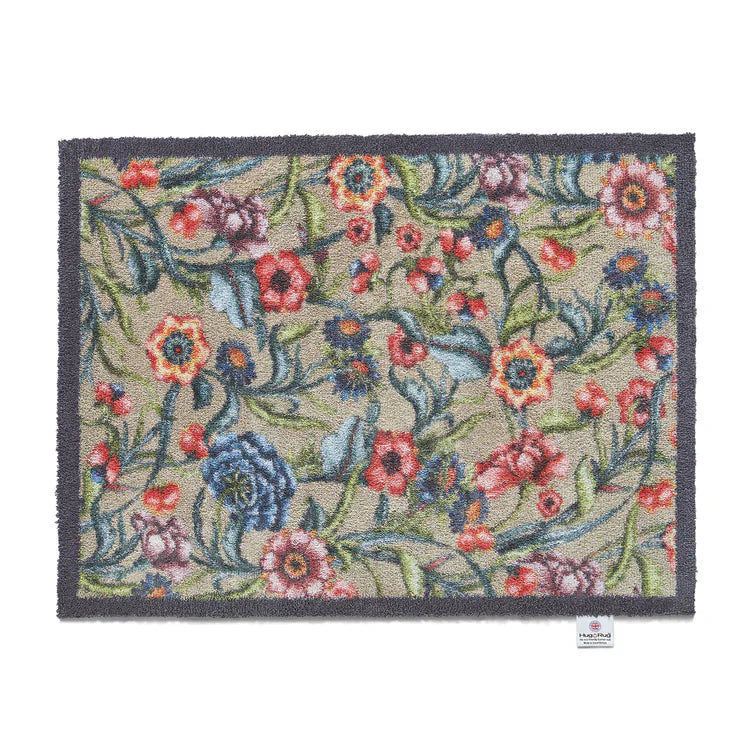Hug Rug - Garden Multi Floral 2 - handmade