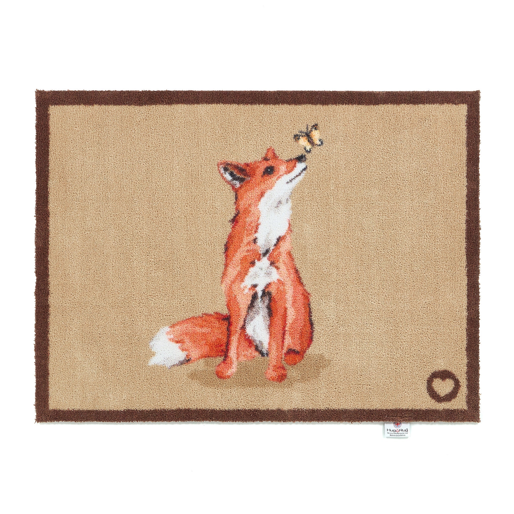 Hug Rug Ginger Fox - handmade