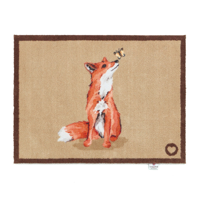 Hug Rug Ginger Fox - handmade