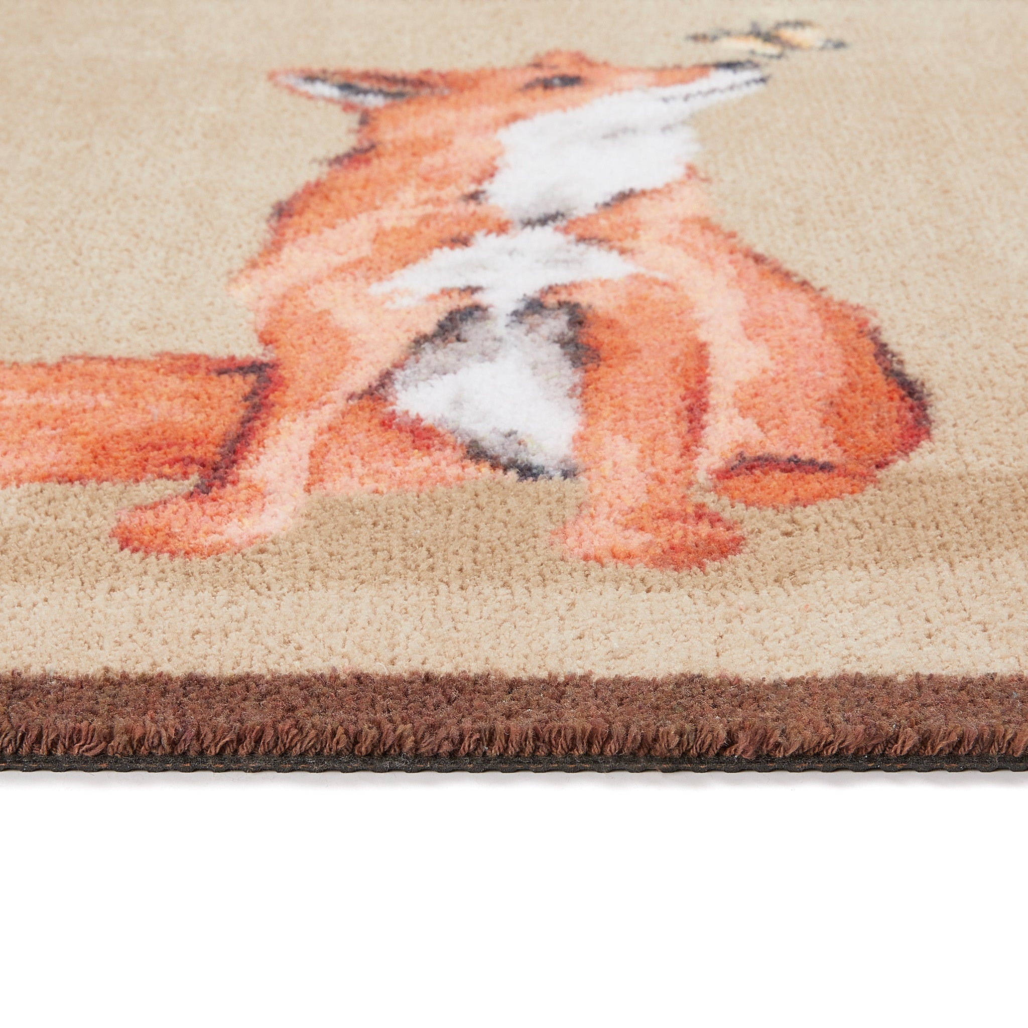 Hug Rug Ginger Fox - handmade