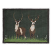 Hug Rug Green Deer - handmade