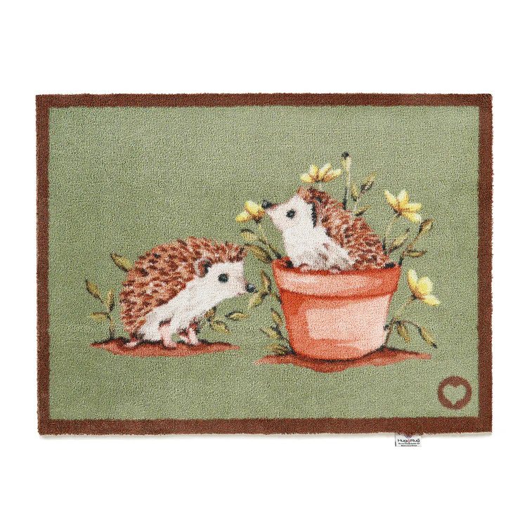 Hug Rug Hedgehog Friends - handmade