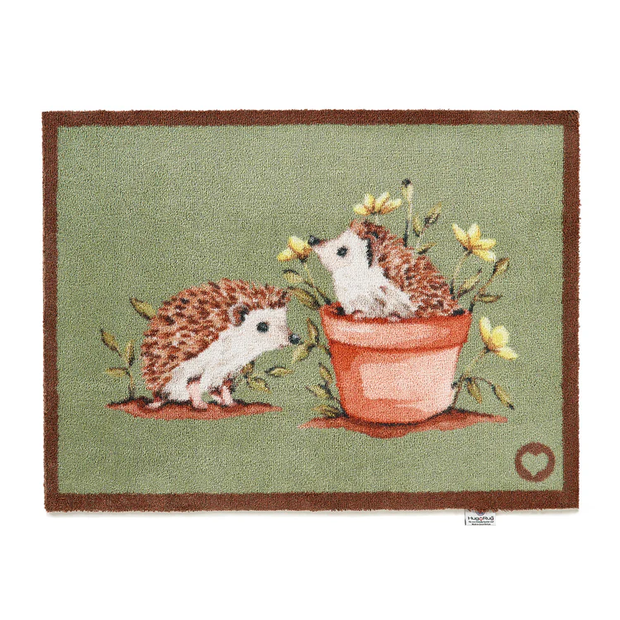 Hug Rug Hedgehog Friends - handmade