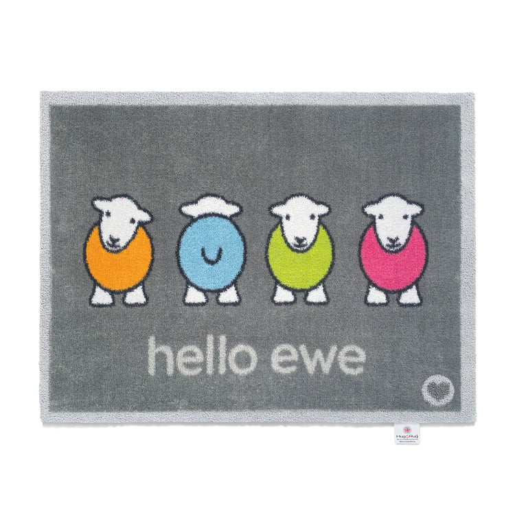 Hug Rug - Hello Ewe Herdy - handmade