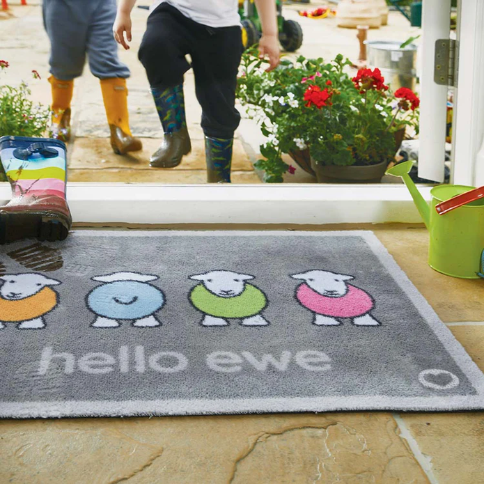 Hug Rug - Hello Ewe Herdy - handmade