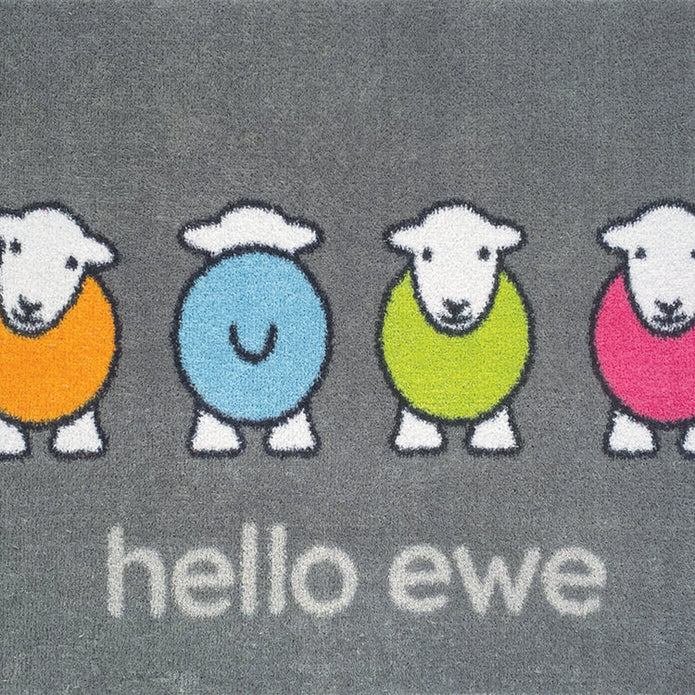 Hug Rug - Hello Ewe Herdy - handmade
