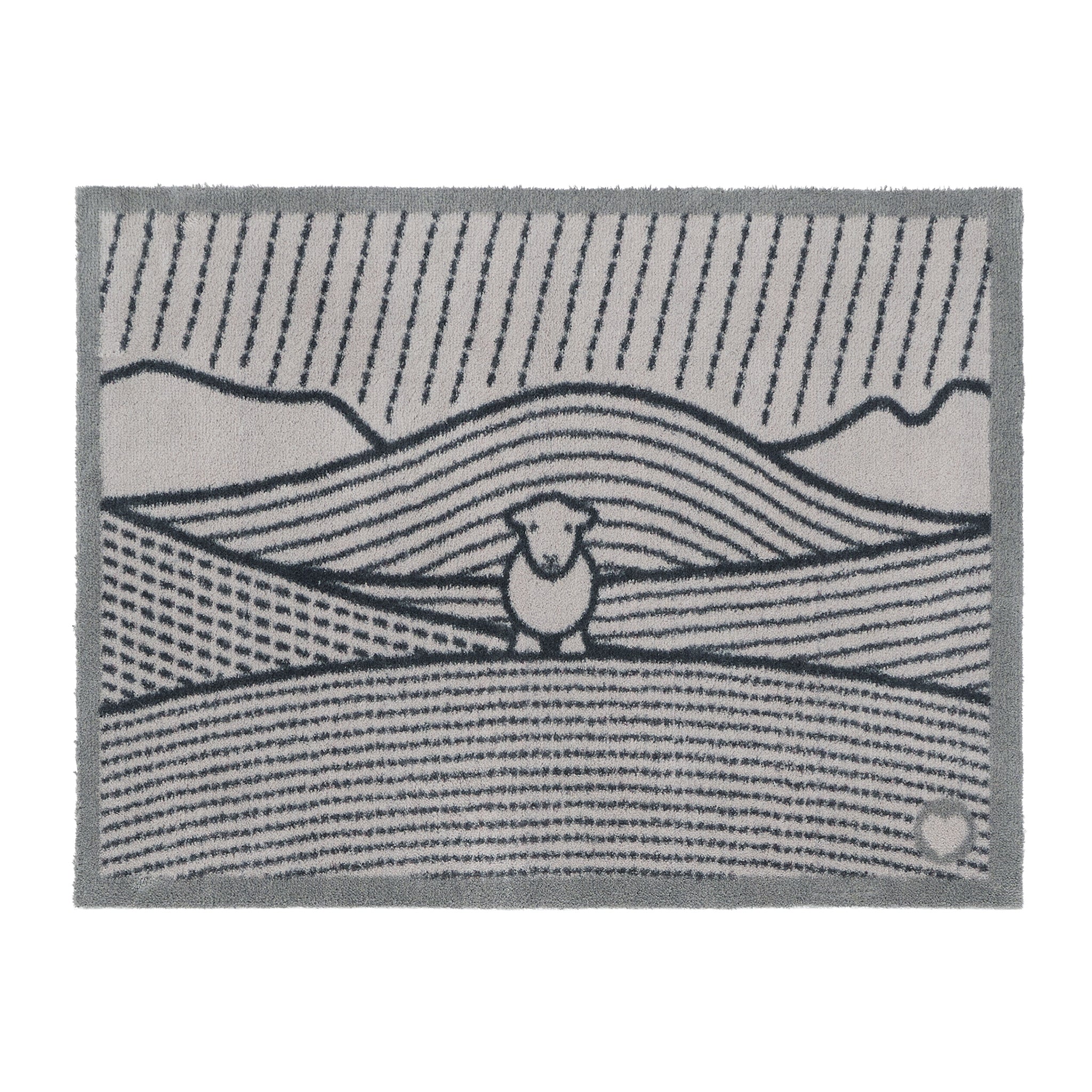 Hug Rug Herdy Line - handmade