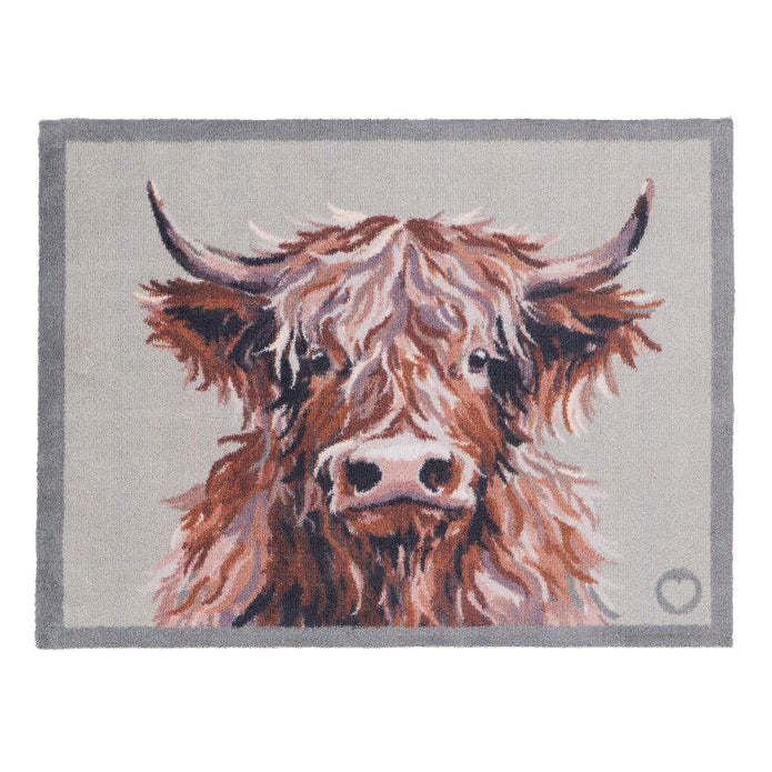Hug Rug Heritage Highland Cow - handmade
