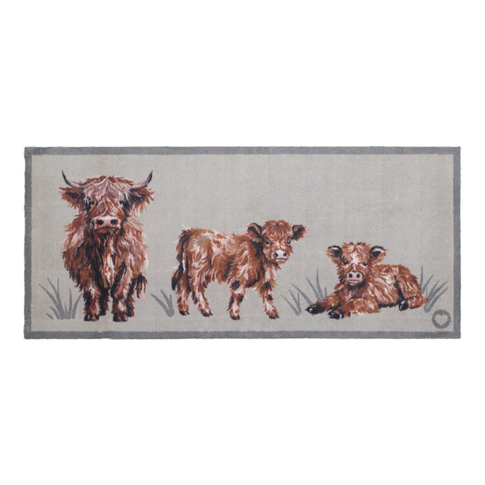 Hug Rug Heritage Highland Cow - handmade