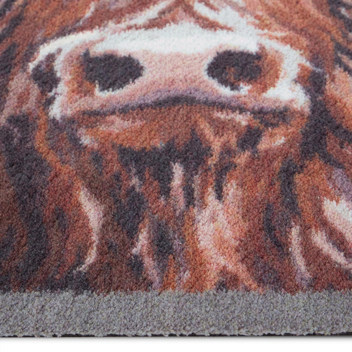 Hug Rug Heritage Highland Cow - handmade
