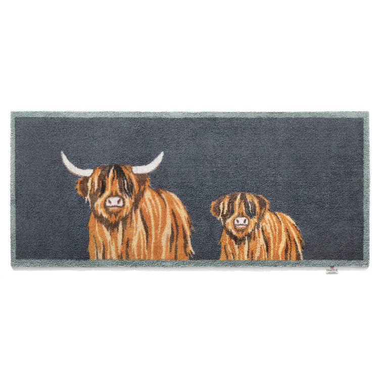 Hug Rug - Highland Cow - handmade