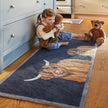 Hug Rug - Highland Cow - handmade