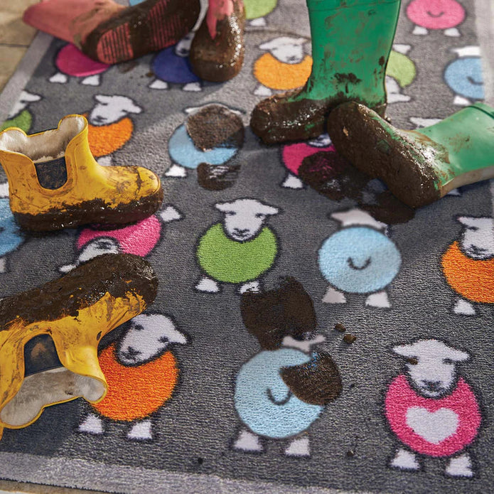 Hug Rug - Marra Grey Herdy - handmade