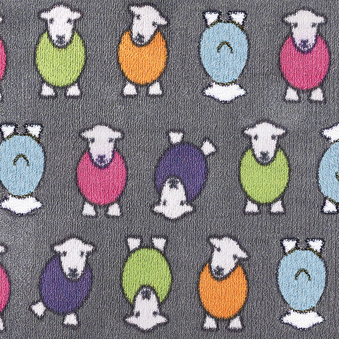Hug Rug - Marra Grey Herdy - handmade