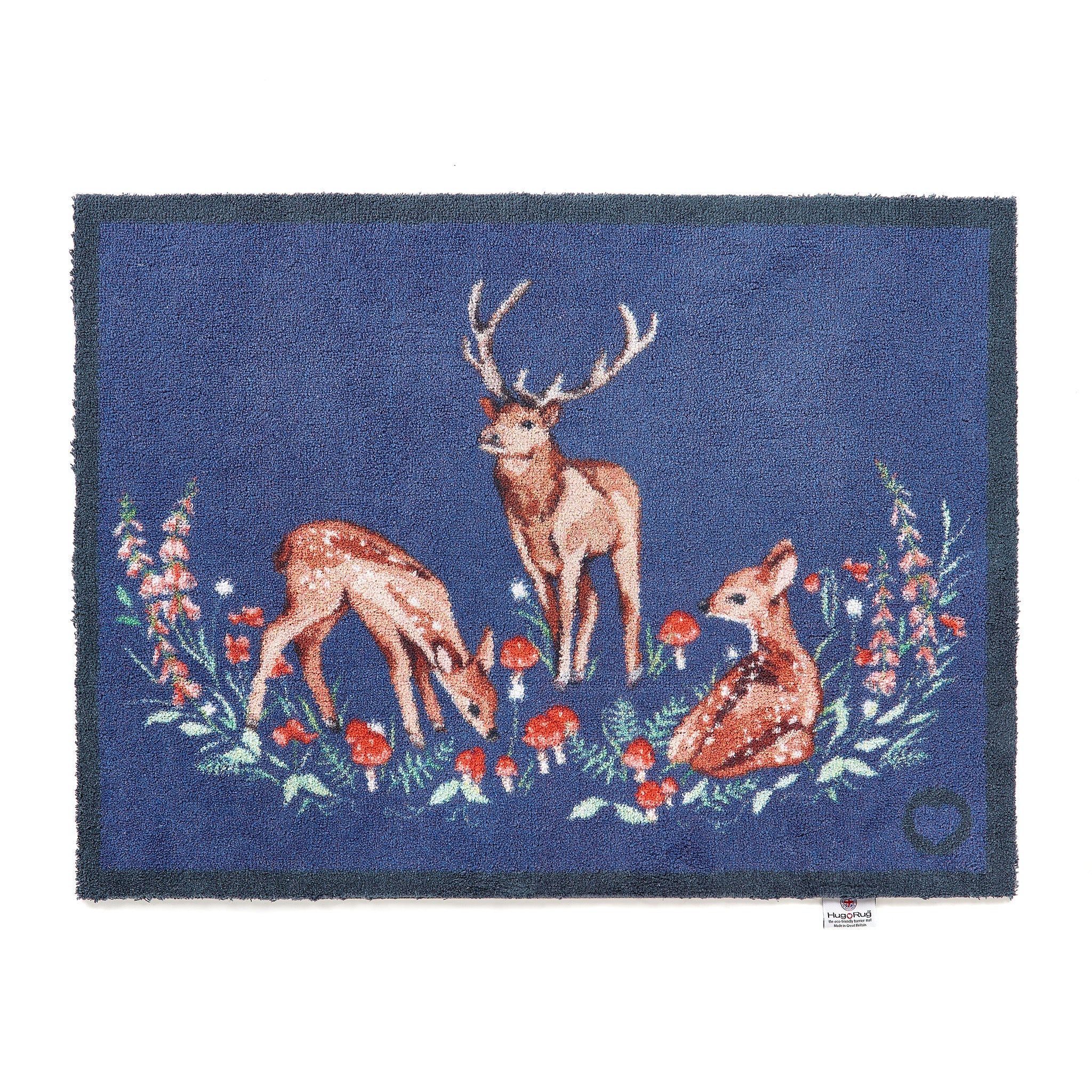Hug Rug Meadow Deer - handmade
