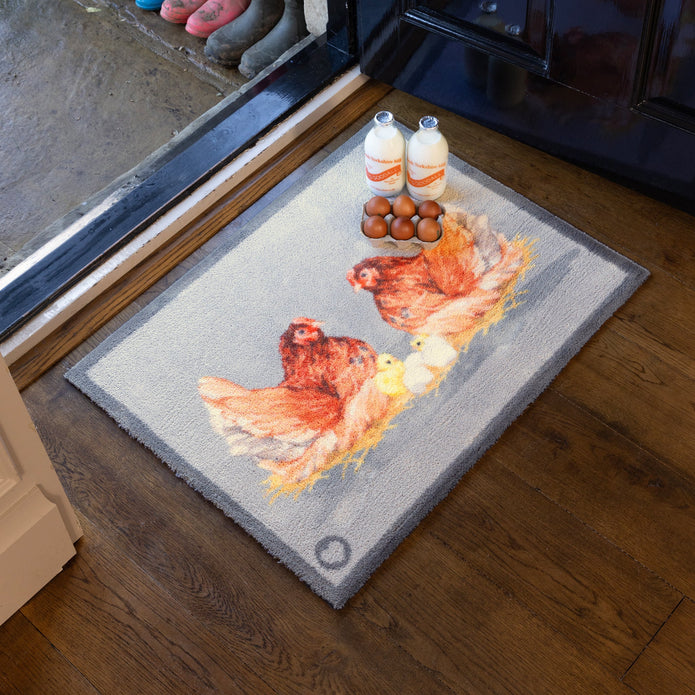 Hug Rug Mother Hens - handmade