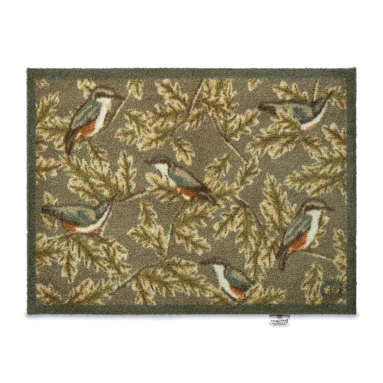 Hug Rug - Nuthatch 1 - handmade