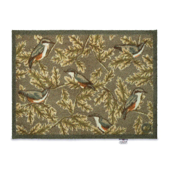 Hug Rug - Nuthatch 1 - handmade