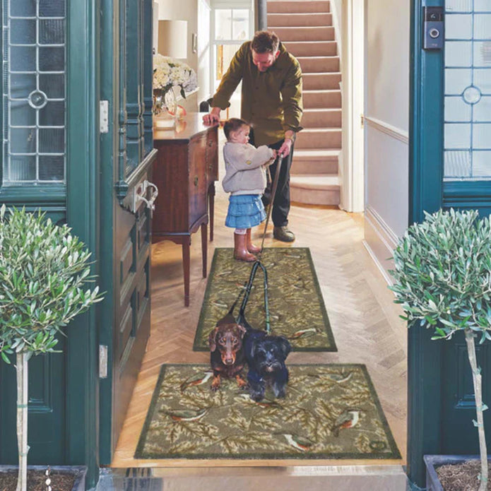 Hug Rug - Nuthatch 1 - handmade