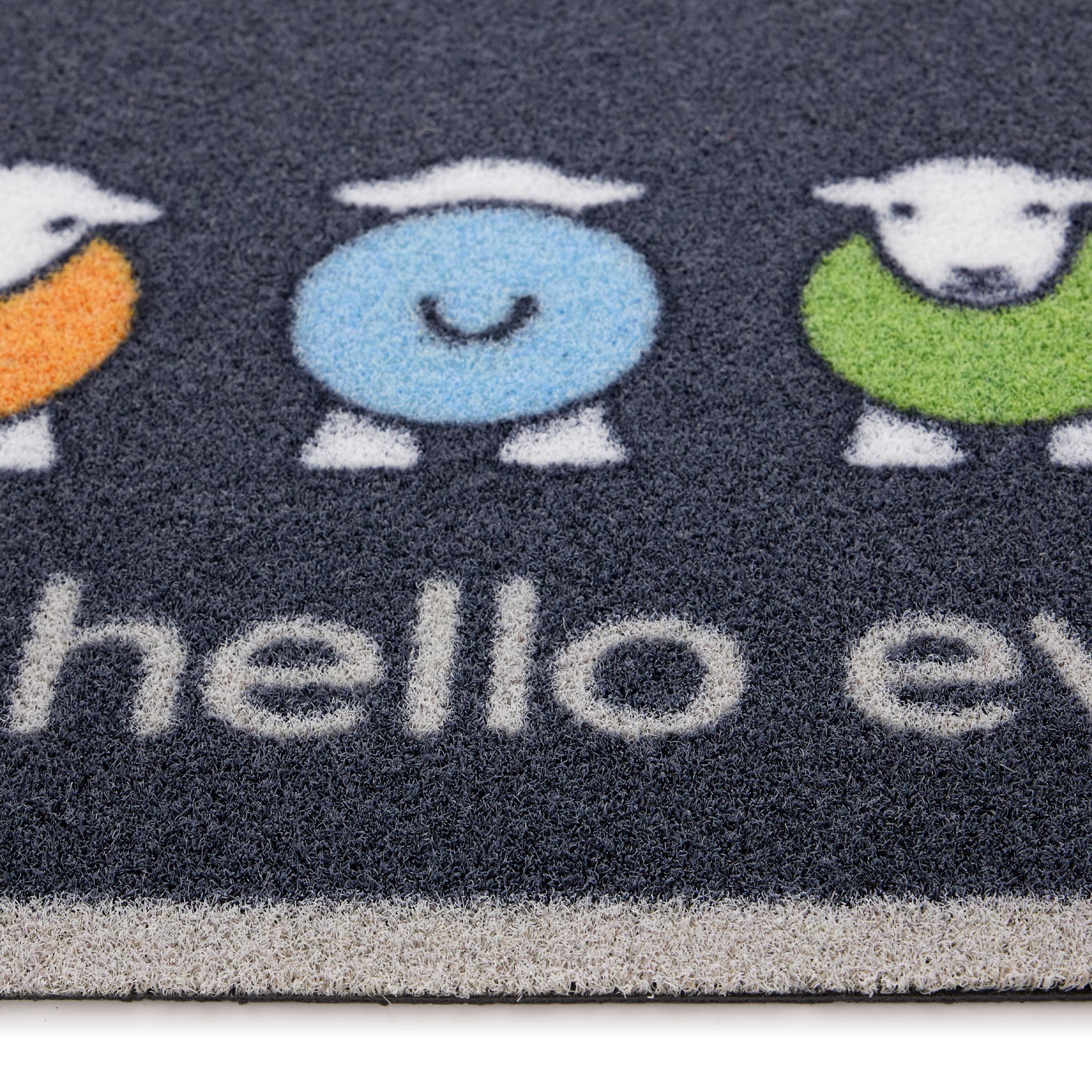 Hug Rug Outdoor Hello Ewe - handmade