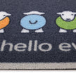 Hug Rug Outdoor Hello Ewe - handmade