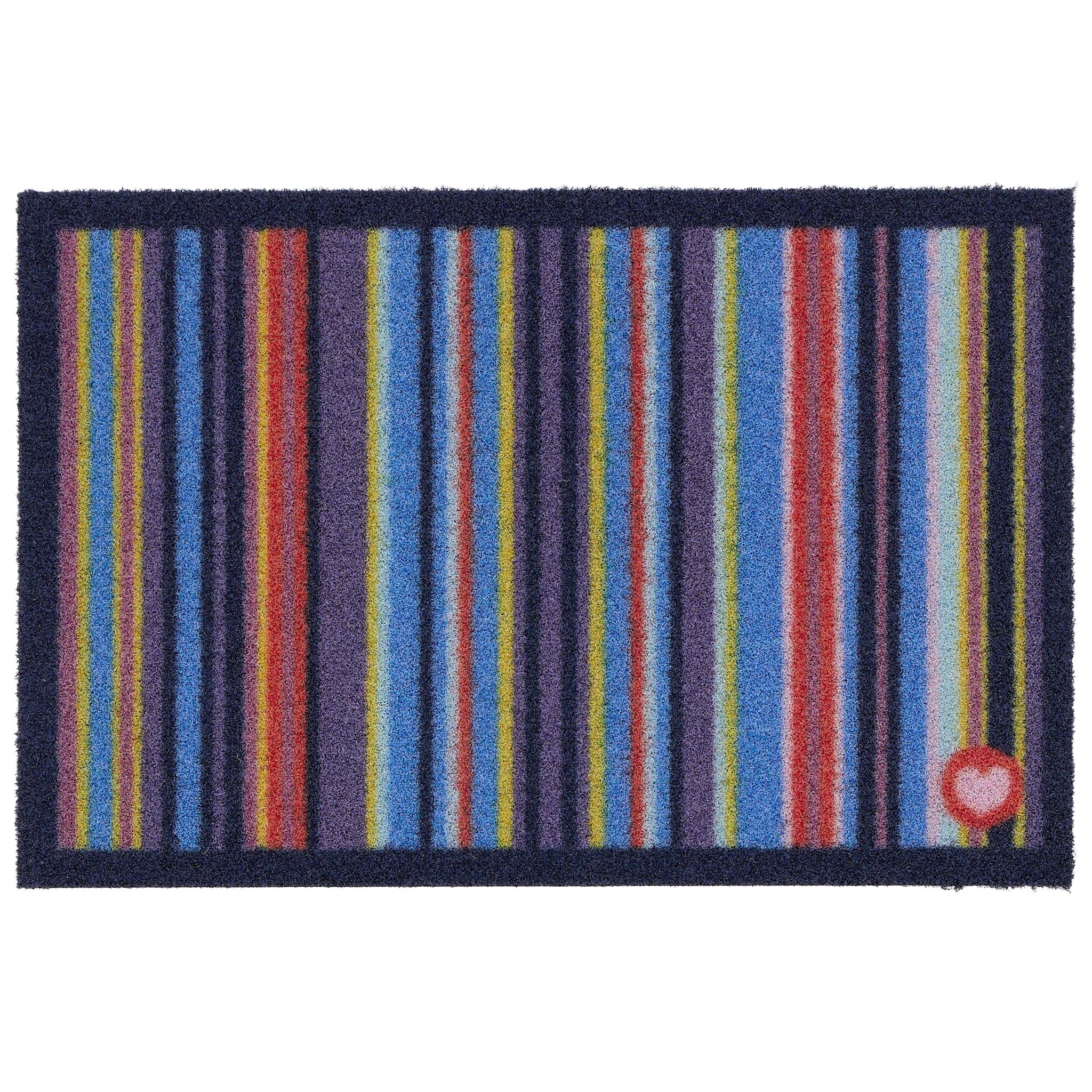 Hug Rug Outdoor Stripe 85 - handmade