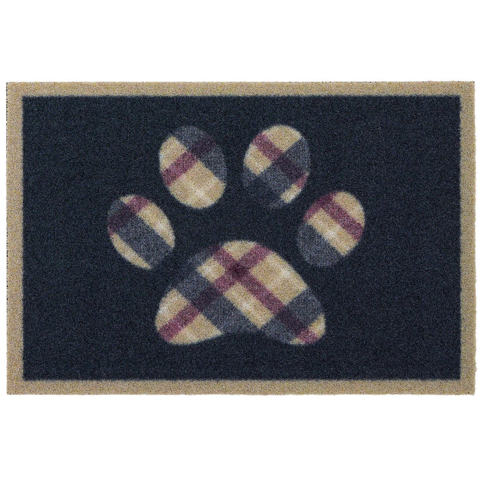 Hug Rug Outdoor Tartan Paw - handmade