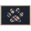 Hug Rug Outdoor Tartan Paw - handmade