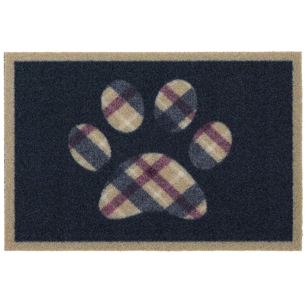 Hug Rug Outdoor Tartan Paw - handmade