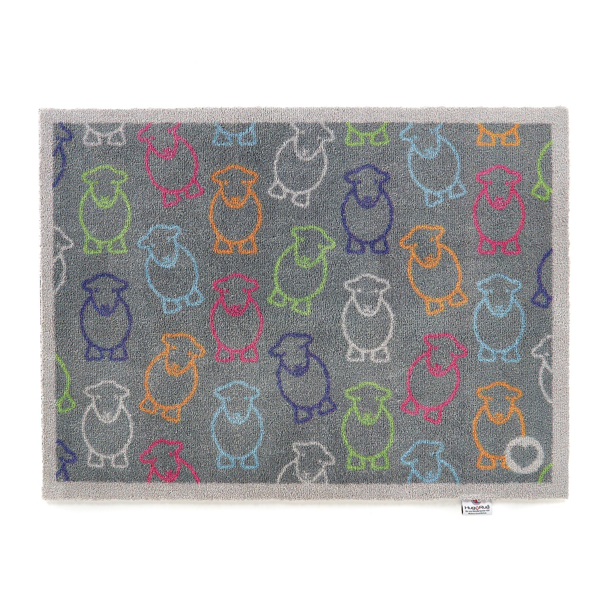 Hug Rug - Outline Herdy - handmade