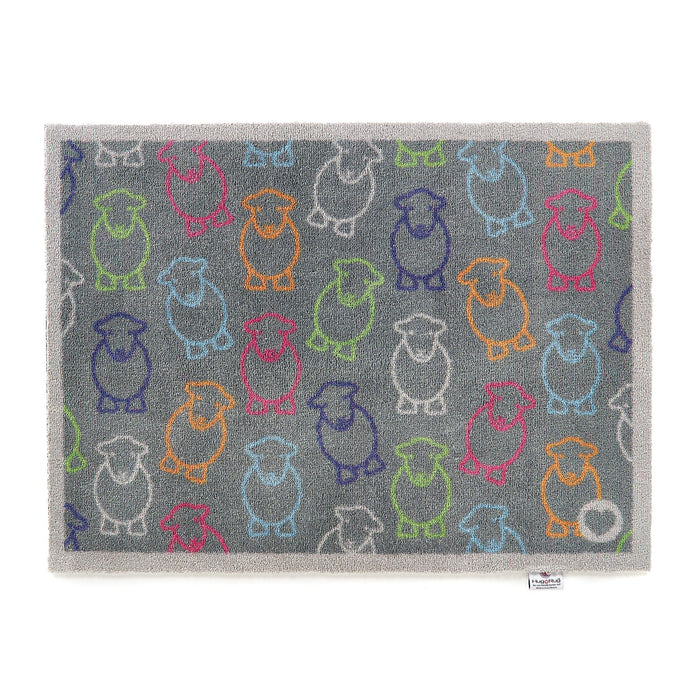 Hug Rug - Outline Herdy - handmade