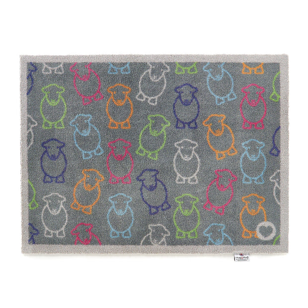 Hug Rug - Outline Herdy - handmade