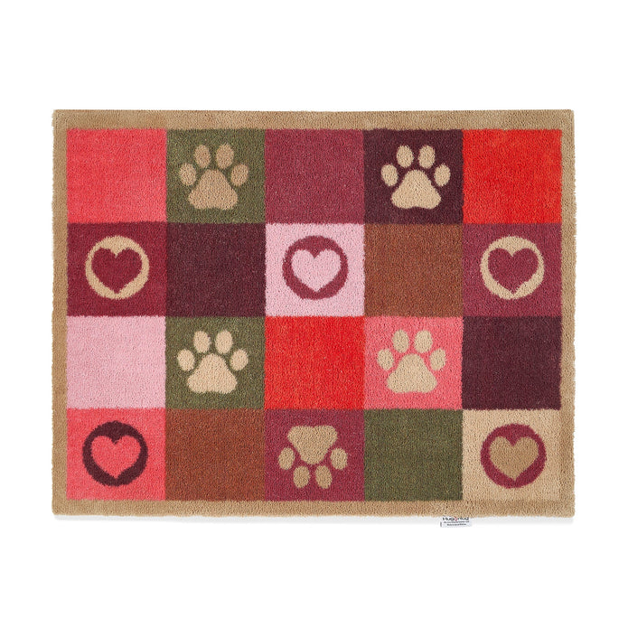 Hug Rug Patchwork Paws - handmade