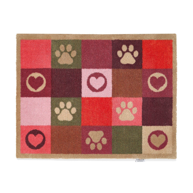 Hug Rug Patchwork Paws - handmade