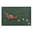 Hug Rug - Pheasant 2 (Green) - handmade