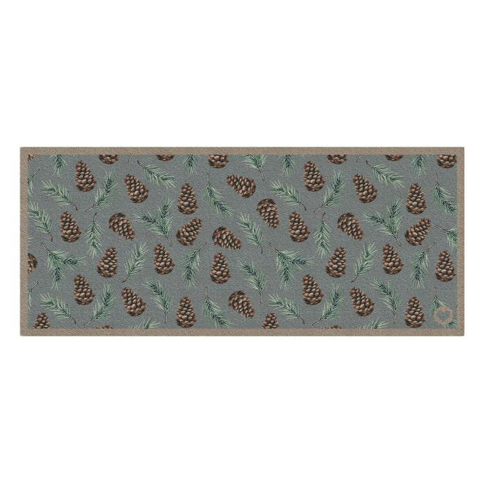 Hug Rug Pinecones - handmade