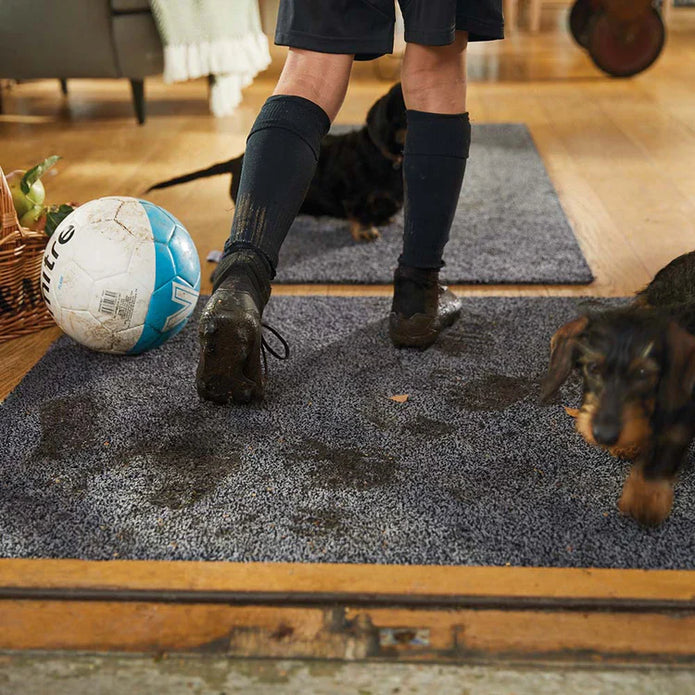 Hug Rug - Plain Charcoal - handmade