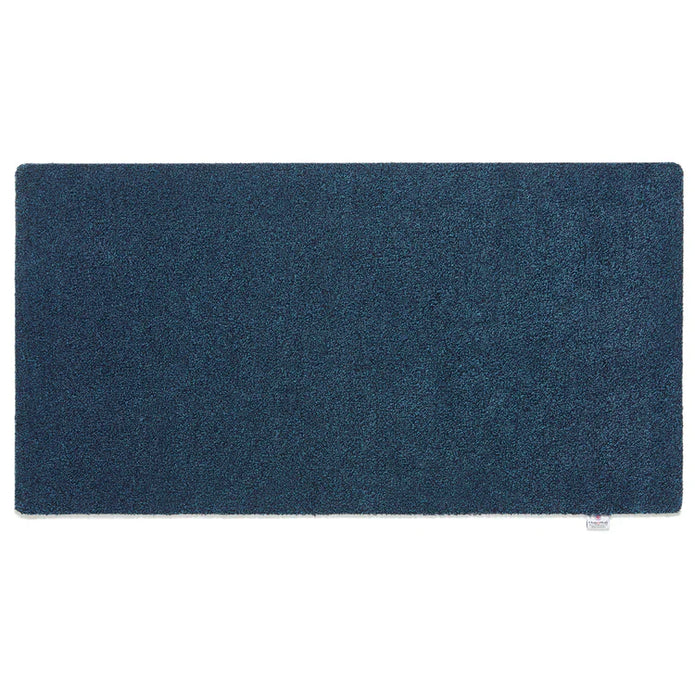 Hug Rug - Plain Indigo - handmade