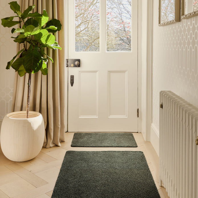 Hug Rug - Plain Sage Green - handmade