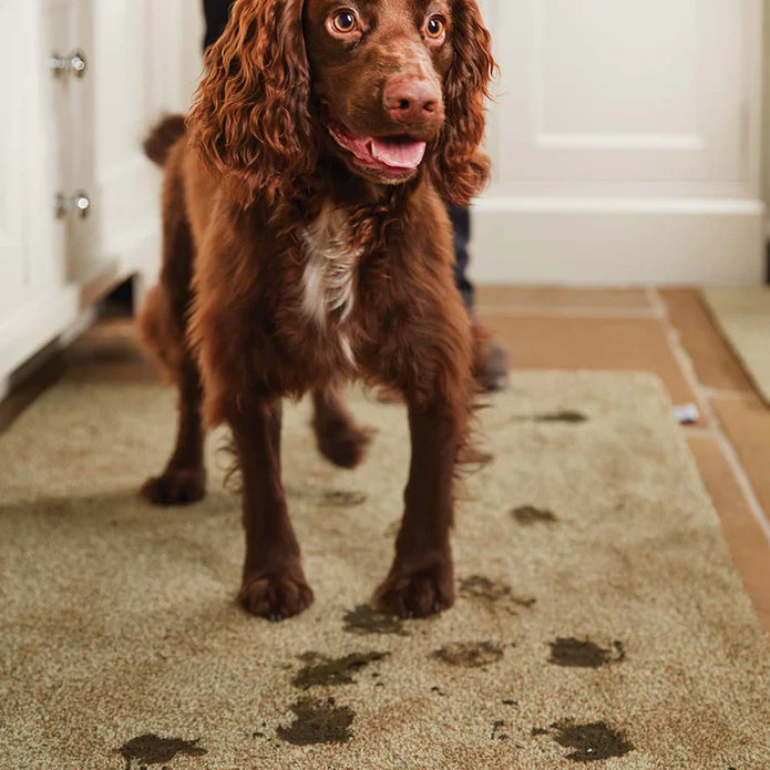 Hug Rug - Plain Stone - handmade