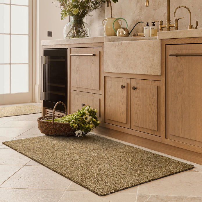 Hug Rug - Plain Stone - handmade