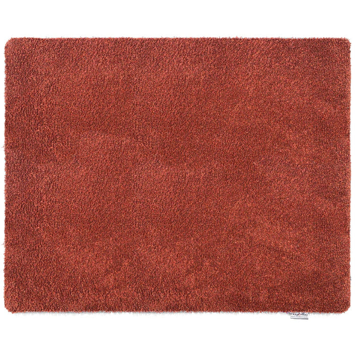 Hug Rug - Plain Terracotta - handmade