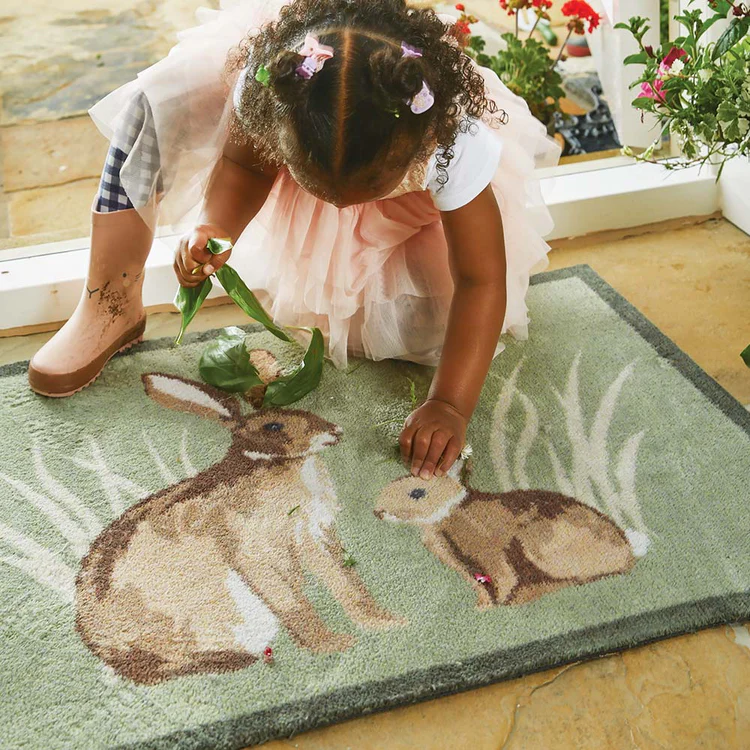 Hug Rug - Rabbit 1 - handmade
