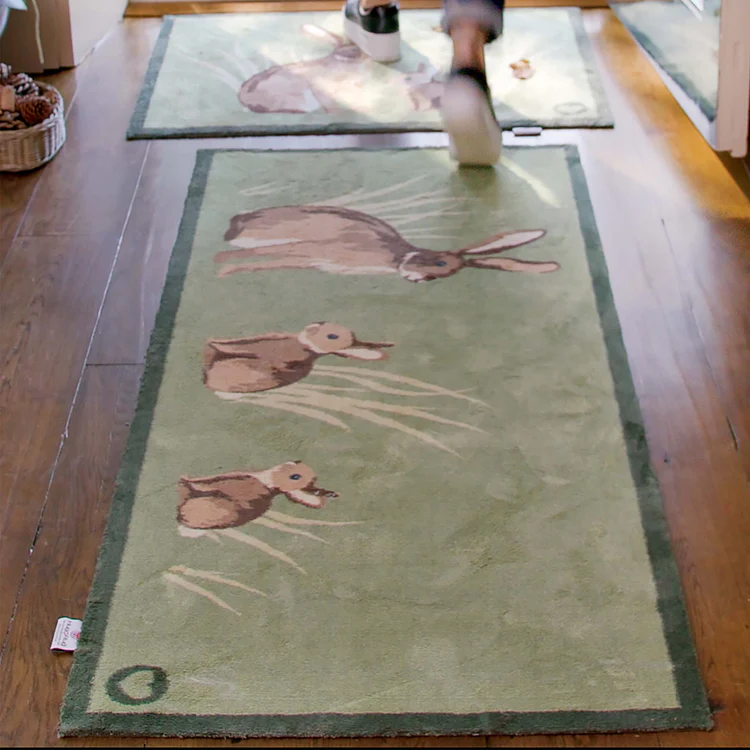 Hug Rug - Rabbit 1 - handmade