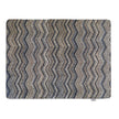 Hug Rug - Ribbon Grey Zig Zag - handmade