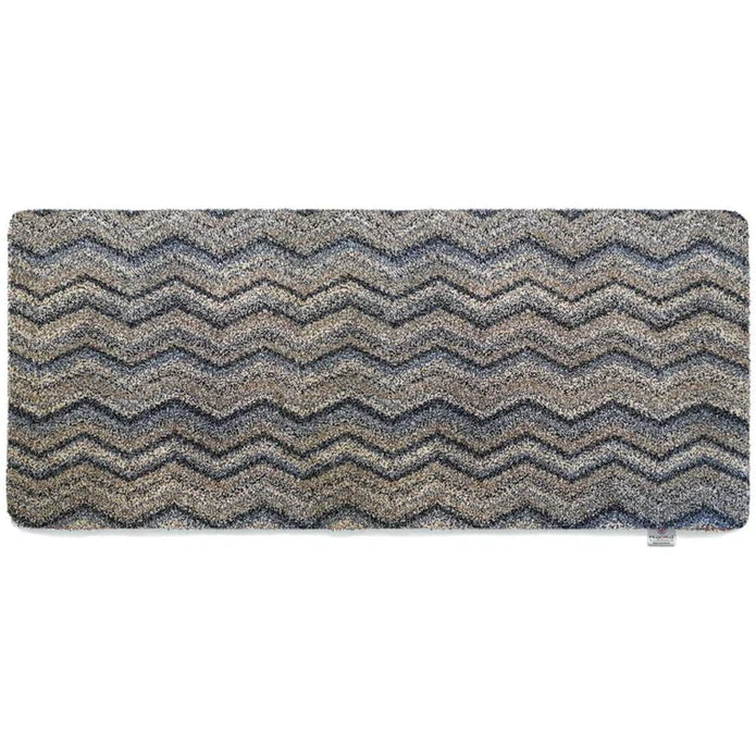 Hug Rug - Ribbon Grey Zig Zag - handmade