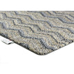 Hug Rug - Ribbon Grey Zig Zag - handmade