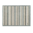 Hug Rug Sage Stripe - handmade