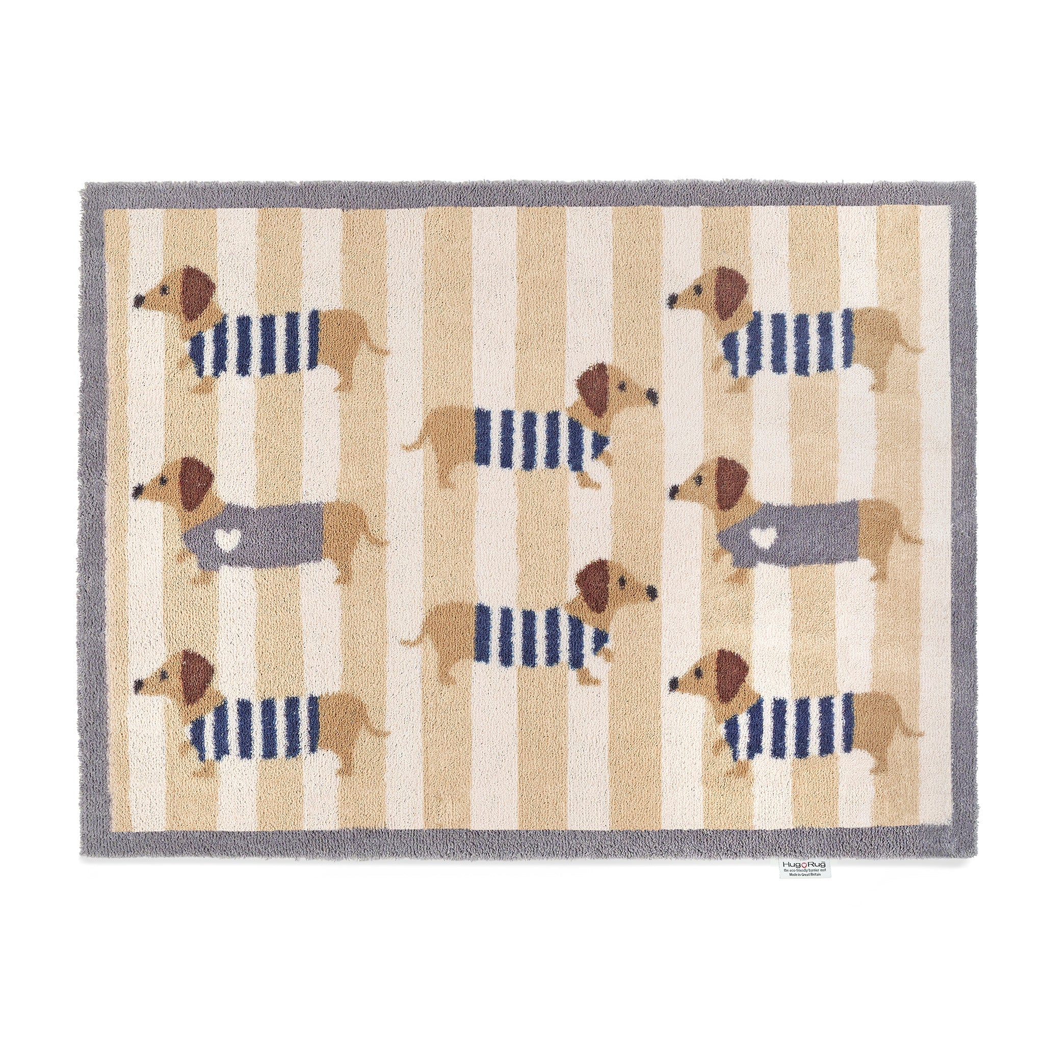 Hug Rug Sausage Dog Chic - handmade